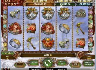 Hall of Gods Video Slot Machine Review