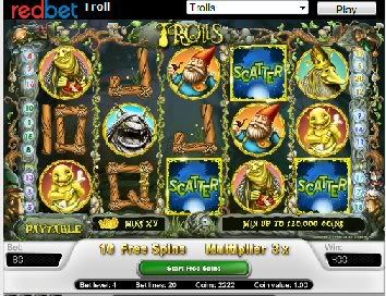 Trolls Video Slot Machine