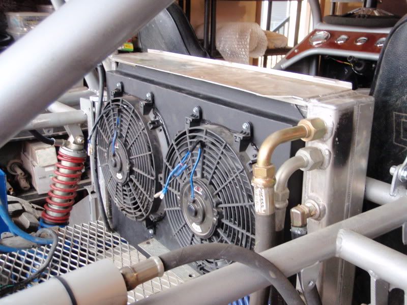 Running pusher AND puller fans Pirate 4x4