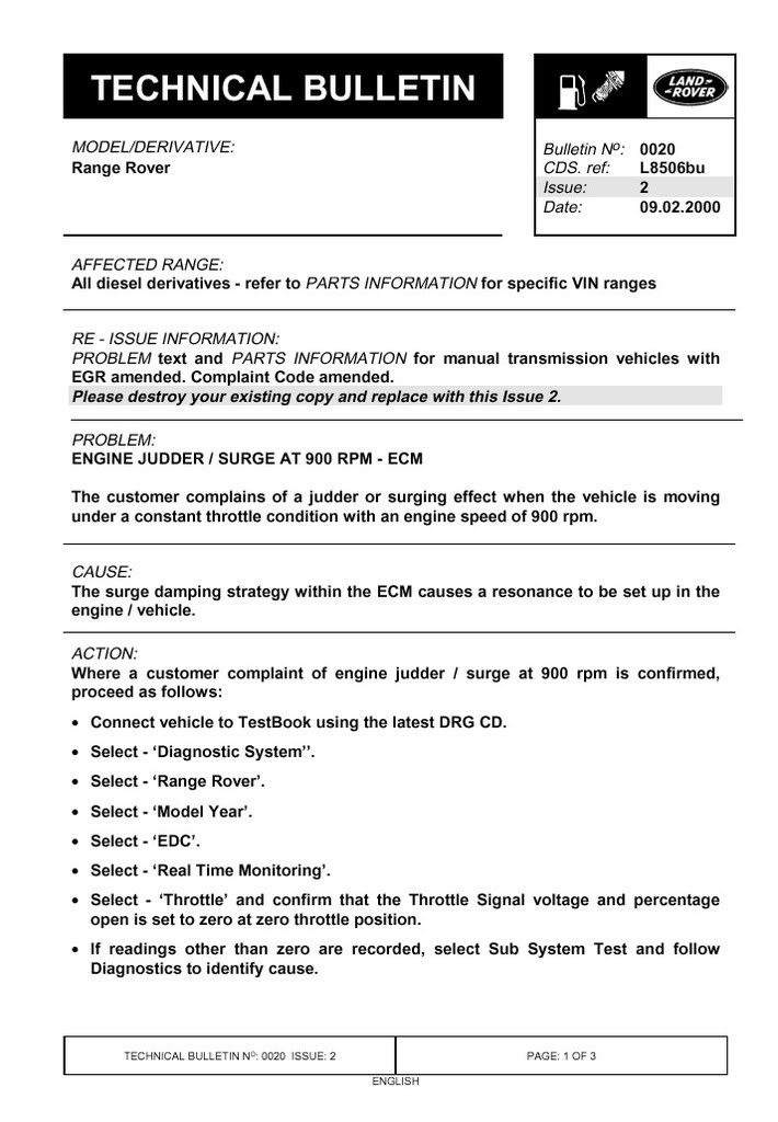 Range rover bmw diesel problems #2