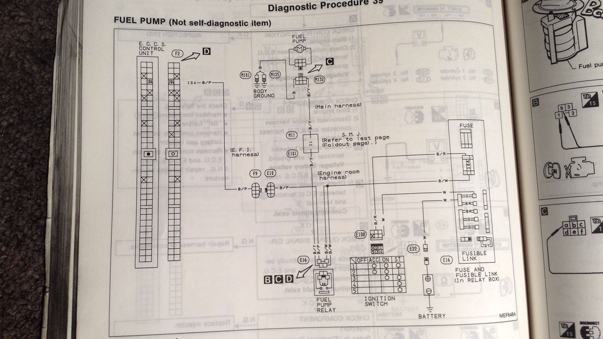 1990 Nissan 240sx fuel pump wiring diagram #8