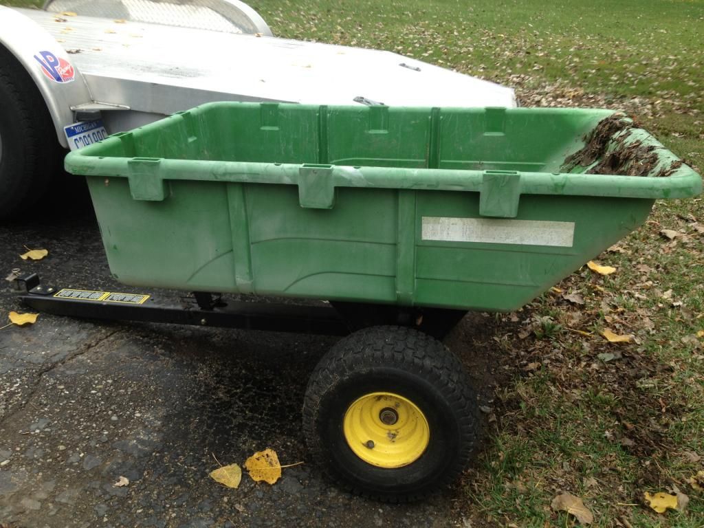 John Deere 10p utility cart