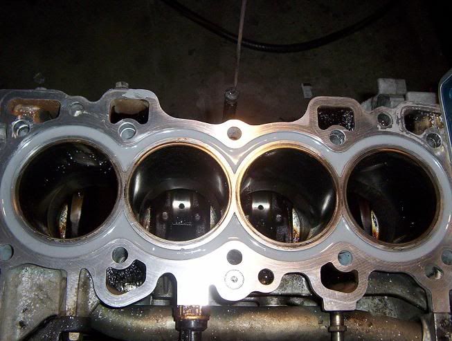 Engine block filler honda #7