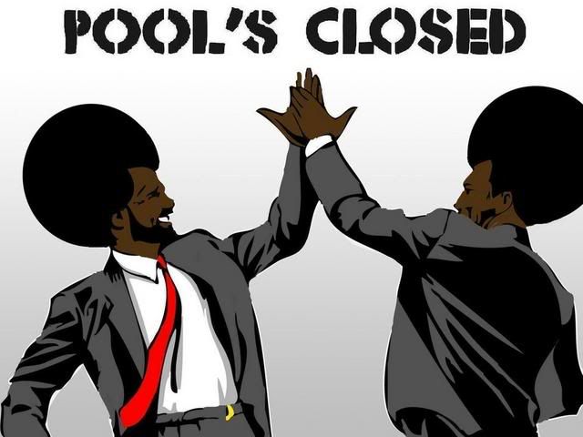 Pools Closed Meme