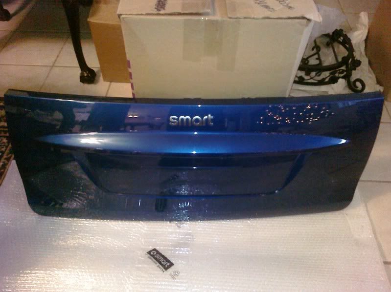 Blue body panels Smart Car of America Forum