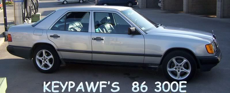 86 300E 103 engine serpentine belt layout | Mercedes-Benz Forum