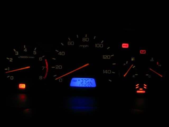 2002 Honda accord brake lamp indicator