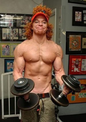 Carrot Top has shoulder implants??? - Bodybuilding.com Forums