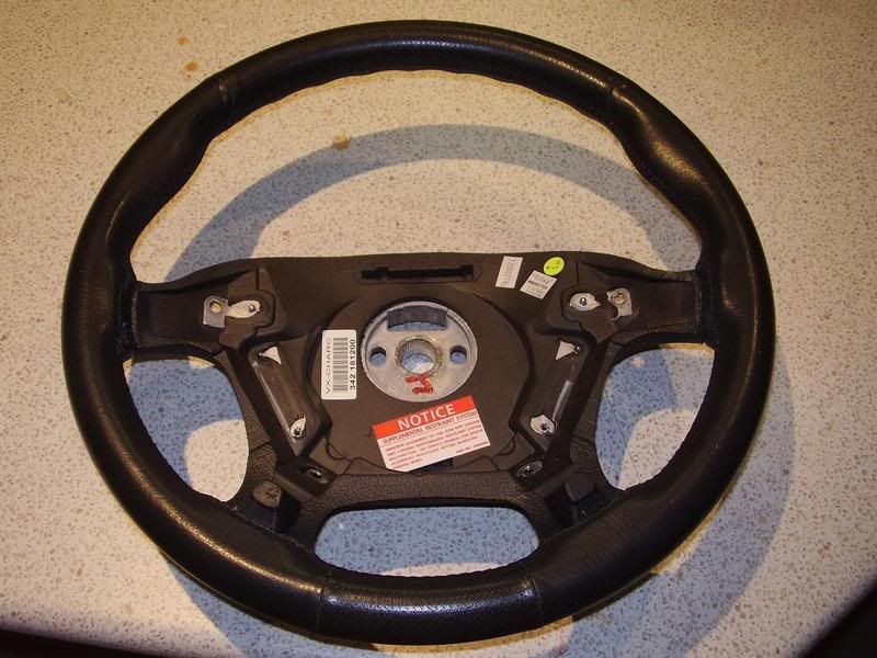 VX Calais Leather Steering Wheel Just Commodores