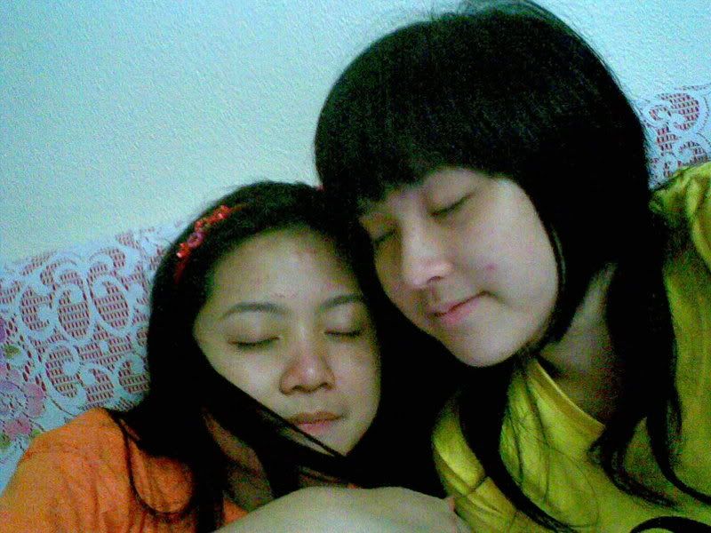 wanjia and me closed eyes