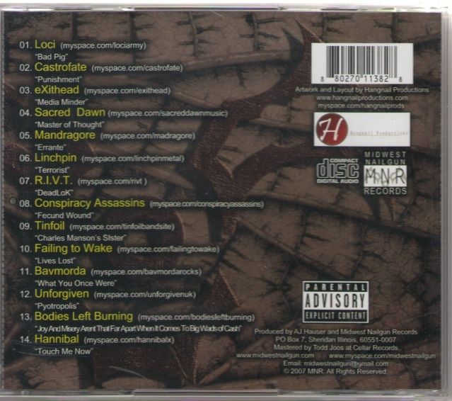 Sacred Dawn/unforgiven/hannibal - Midwest Nailgum Vol 1