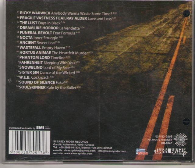 Sister Sin/snowblind/fahrenheit - Sleaszy Rider Ultimate Collection