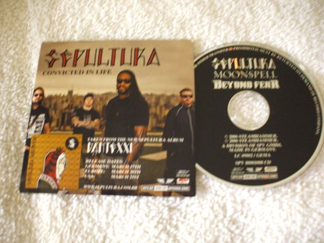 Sepultura - Convicted In Life +2 3"