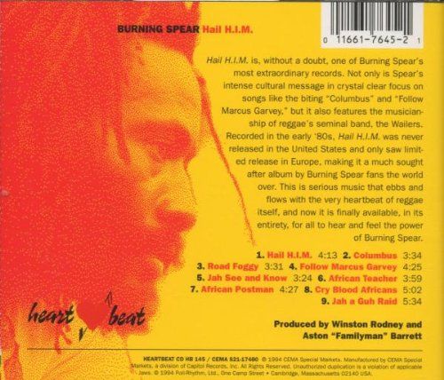 BURNING SPEAR - HAIL H.I.M.