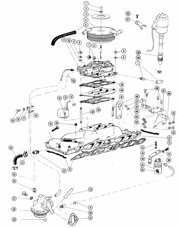 454 Crusader choke mechanism Boatered