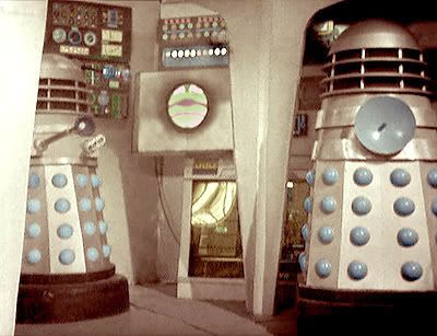 Doctor Who William Hartnell Dalek Invasion Of Earth colourised image