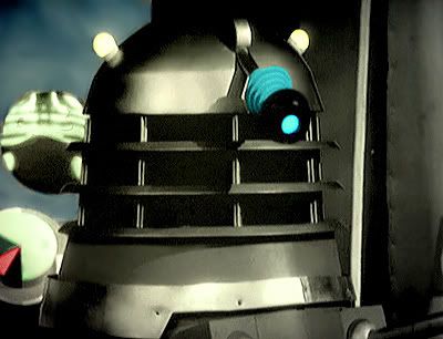 Doctor Who William Hartnell Daleks colourised image dalek