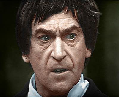 Doctor Who Patrick Troughton Evil Of The Daleks colourised image