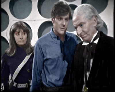Doctor Who William Hartnell Daleks Master plan Steven Sara Kingdom jean marsh colourised image