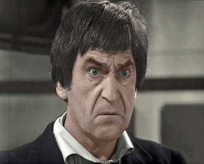 Doctor Who Patrick Troughton Mind Robber colourised image