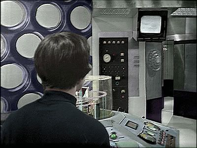 Doctor Who Patrick Troughton Mind Robber Tardis colourised image