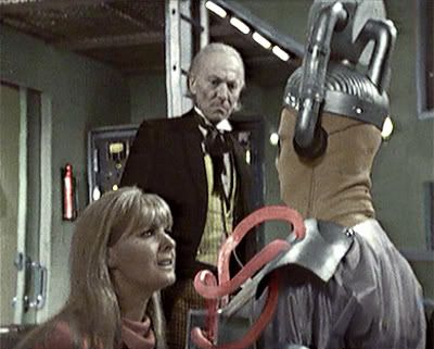 Doctor Who William Hartnell Tenth Planet Cybermen Polly colourised image
