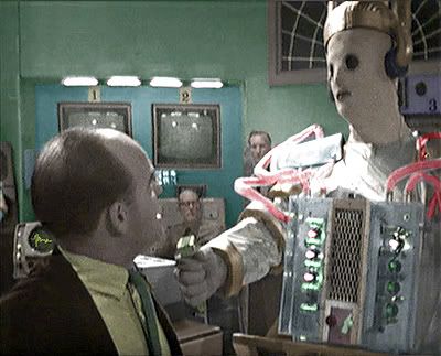 Doctor Who William Hartnell Tenth Planet Cybermen colourised image