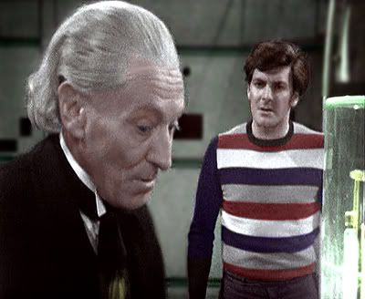 Doctor Who William Hartnell Celestial Toymaker Steven colourised image