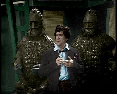 Doctor Who Patrick Troughton Seeds Of Death Ice Warriors colourised image
