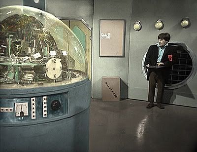 Doctor Who Patrick Troughton Wheel In Space colourised image