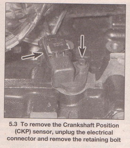 2007 Chrysler pt cruiser crankshaft position sensor #4