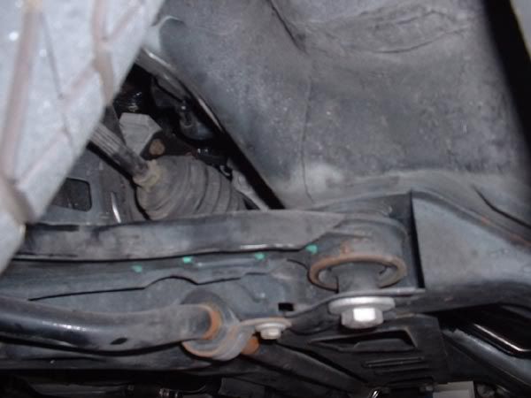 Chrysler pt cruiser control arm bushing replacement #2