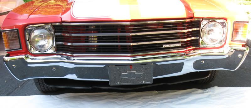 New Chin Spoiler For The 66 - Chevelle Tech