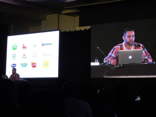 Sudeep Gohil of Droga5 shows their clientele