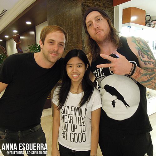 Quinn Allman and Dan Whitesides from The Used