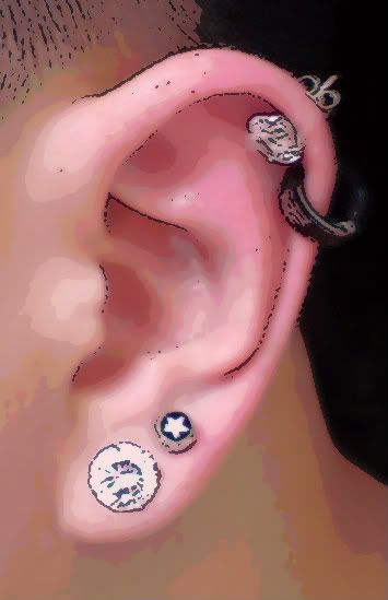 Favorite Ear Piercing in Female for Hot Placement