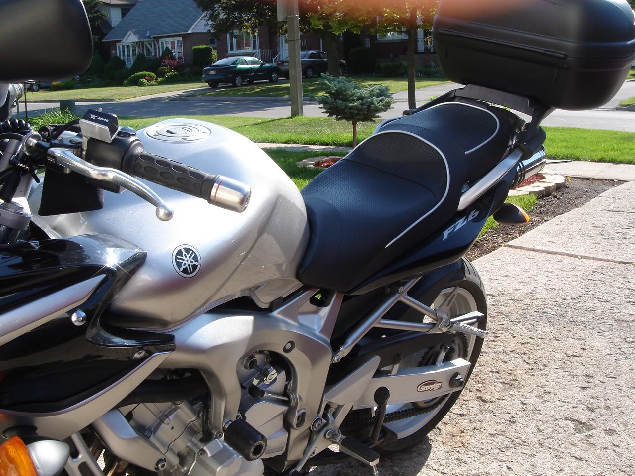 yamaha fz6 luggage rack