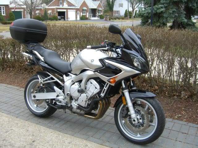 fz6 top box rack