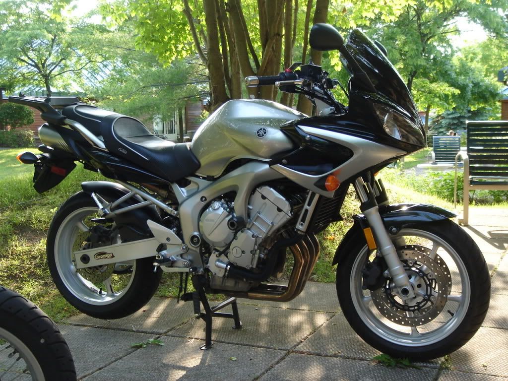 yamaha fz6 luggage rack