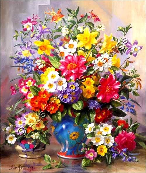 Albert Williams Radiant Spring Fantasy Floral