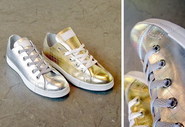 Womens Metallic Converse All Stars