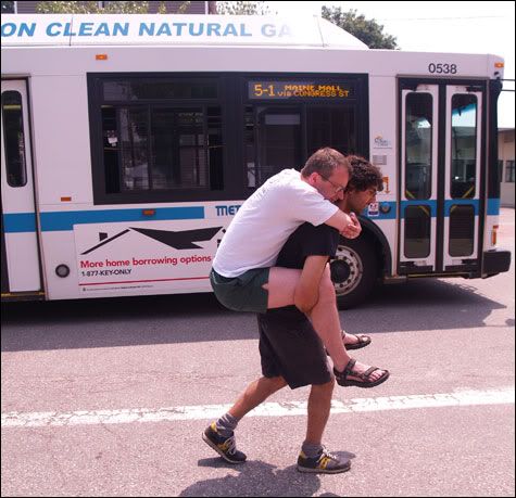 re: Alternative forms of transportation to your holiday party when your car