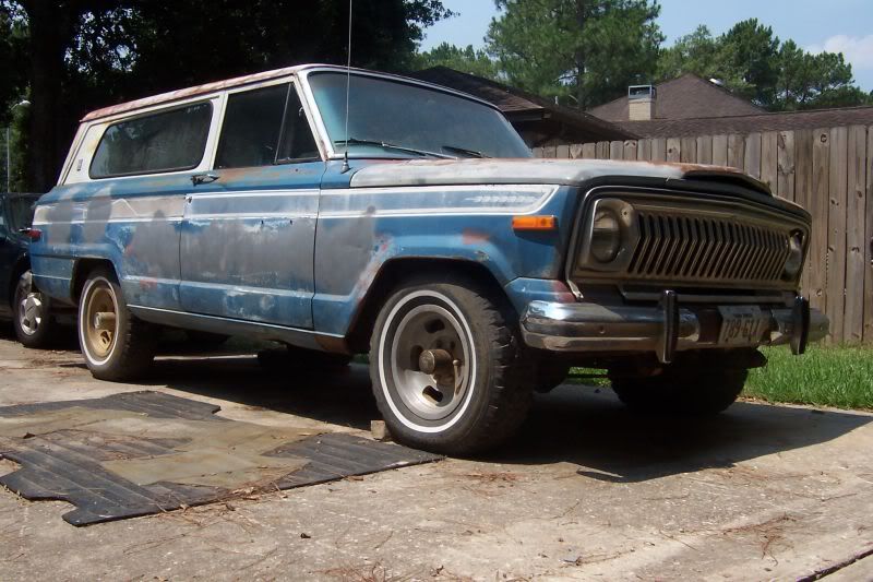 1974 Jeep Cherokee. I mean 1974 Jeep Cherokee.