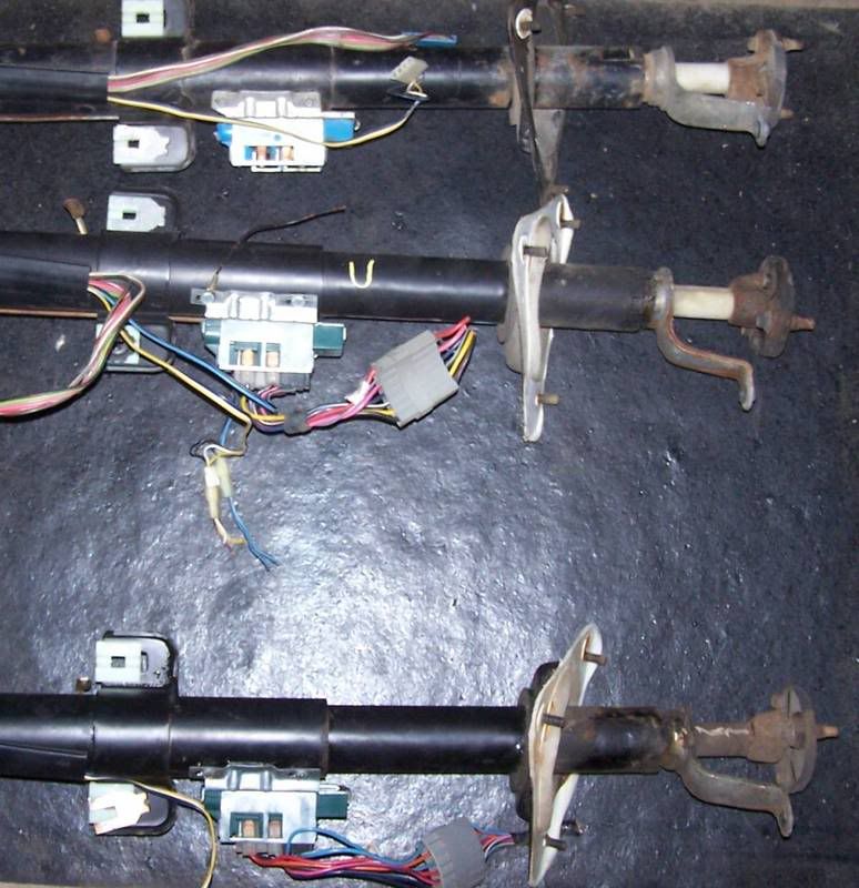 tilt steering columns 4X4 vs. 2 wheel drive Dodge Ram, Ramcharger