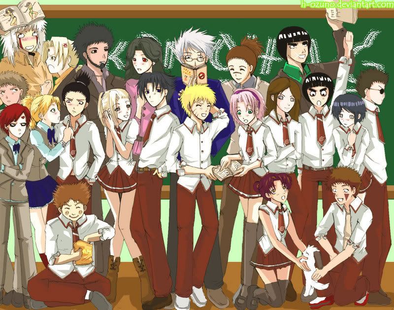 konoha high school 6 report