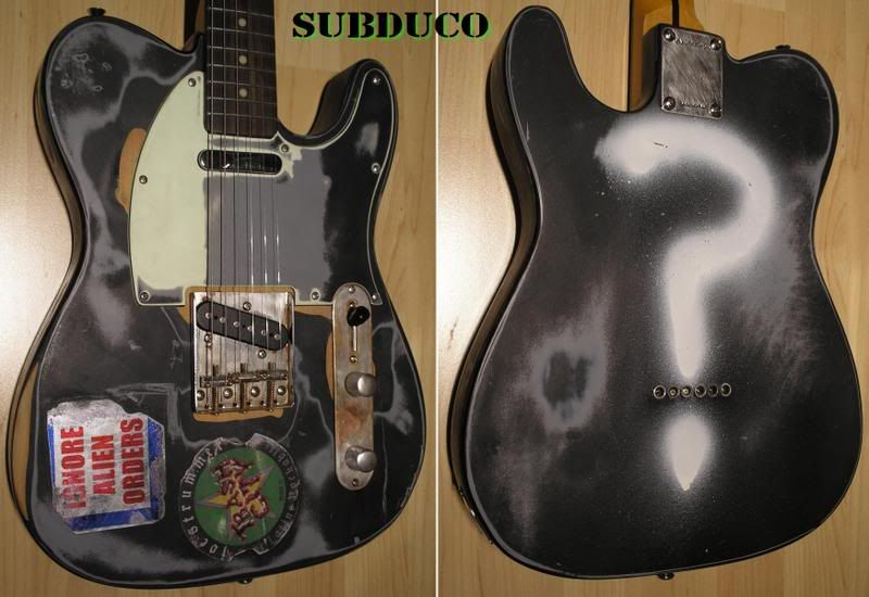 Proper use of stickers on guitars? Harmony Central