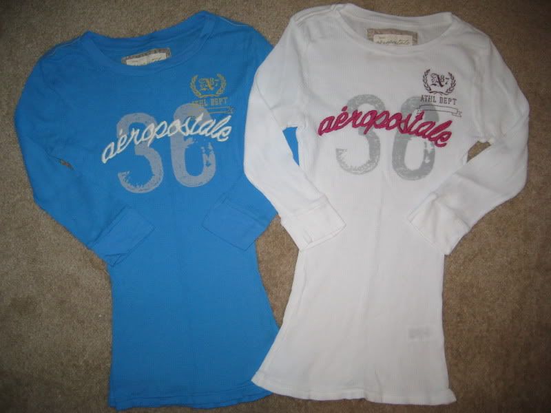 Blue Aeropostale Shirts