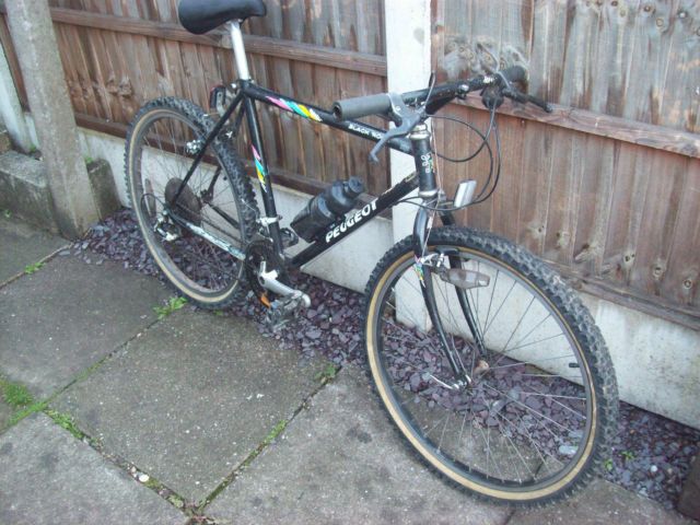 peugeot black rock mountain bike