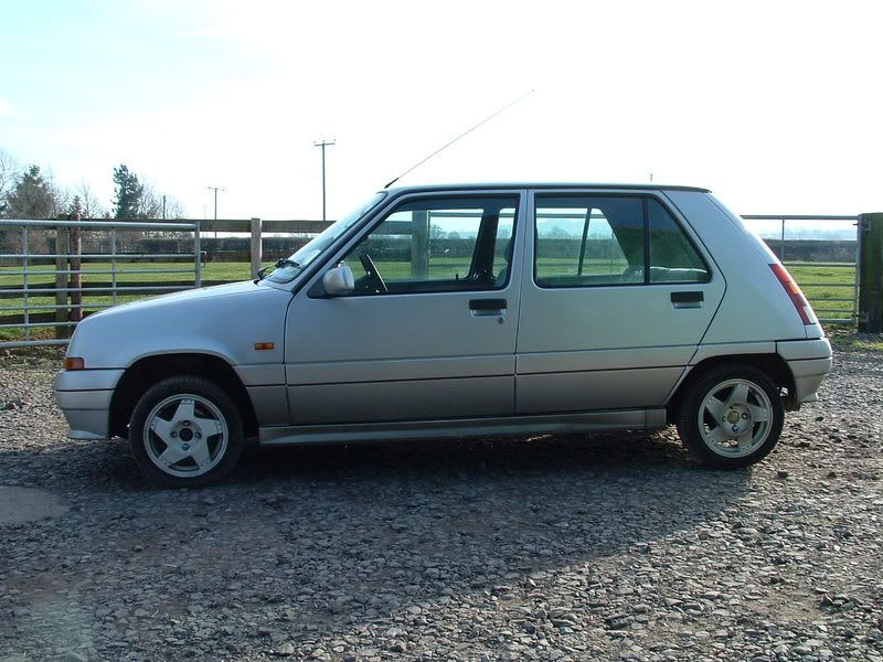 Renault 5 Gtx. Retro Rides - 1989 Renault 5 GTX (slightly lower..)