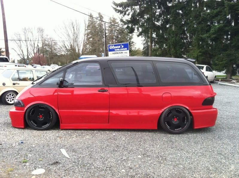 Toyota previa pimped